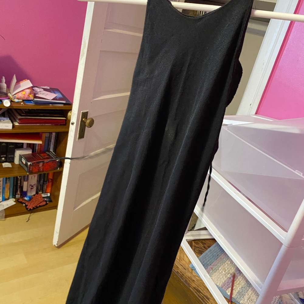 Black dress never worn also great condition